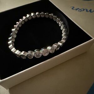 Lisa Gozlan Elegant White Bracelet